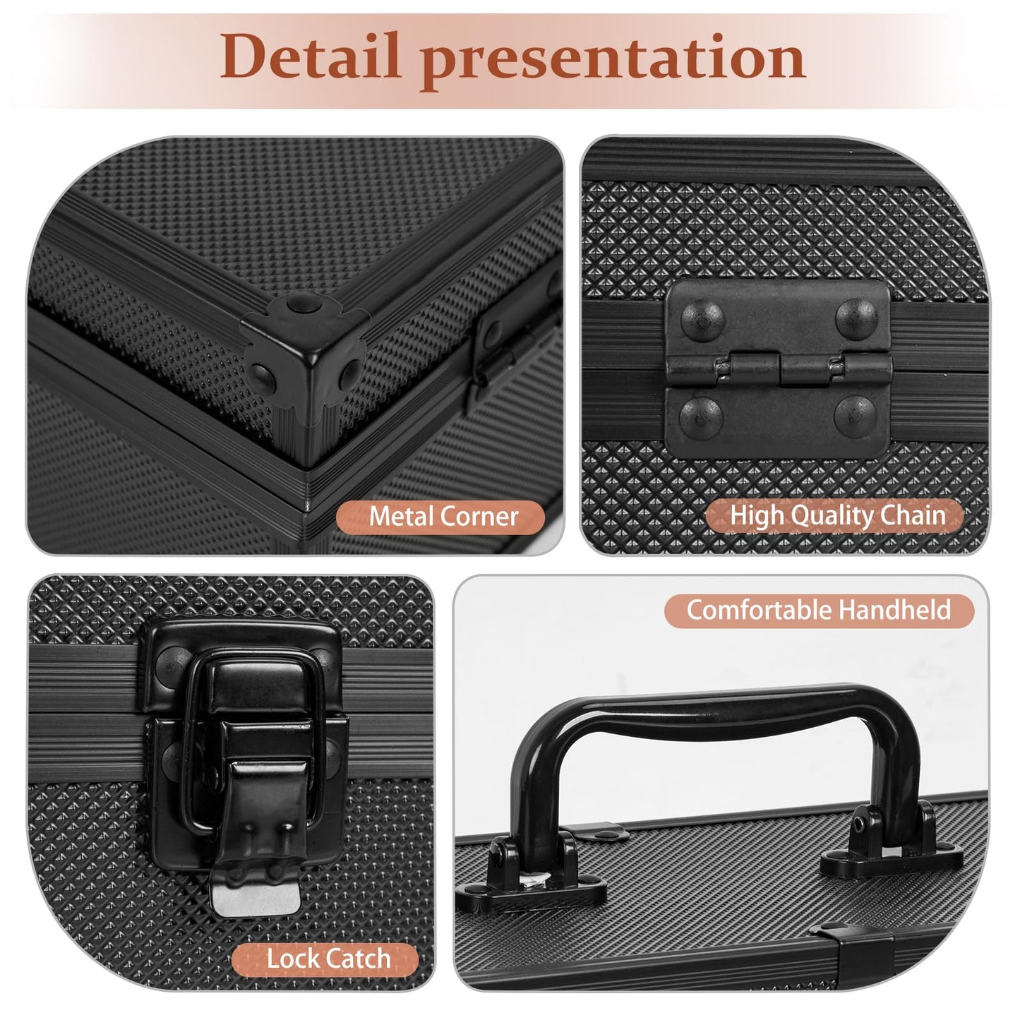 OUUTMEE Toploaders Storage Box for 3" x 4" 35pt Rigid Card, Top Loader Storage with 3 Partition Holds 200+ Toploaders, Magnetic Card Holders