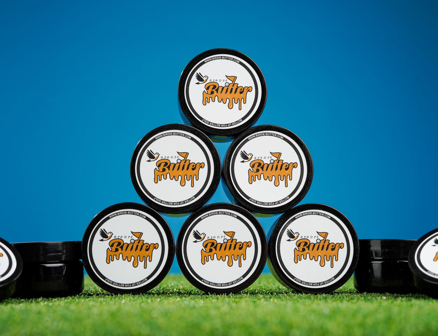BirdieButter Golf Anti-Slice/Anti-Hook Gel for Straighter Shots | 2 oz (60ML) per Jar | Made in USA