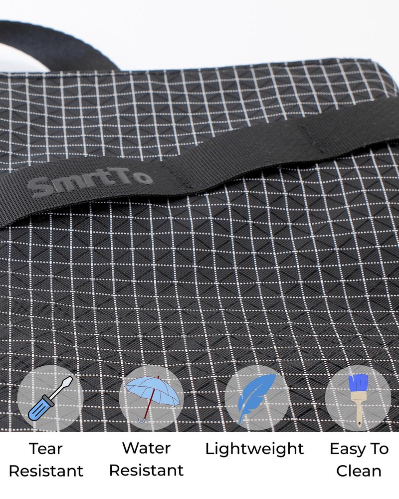 Sling Bag for Men Women, Compact Crossbody Bag with Water Bottle Holder, Water Resistant Small Shoulder Pack for Travel, Commute, Day Trip, Fits Mini Tablets up to 8.3", Anti-Theft Chest Pack