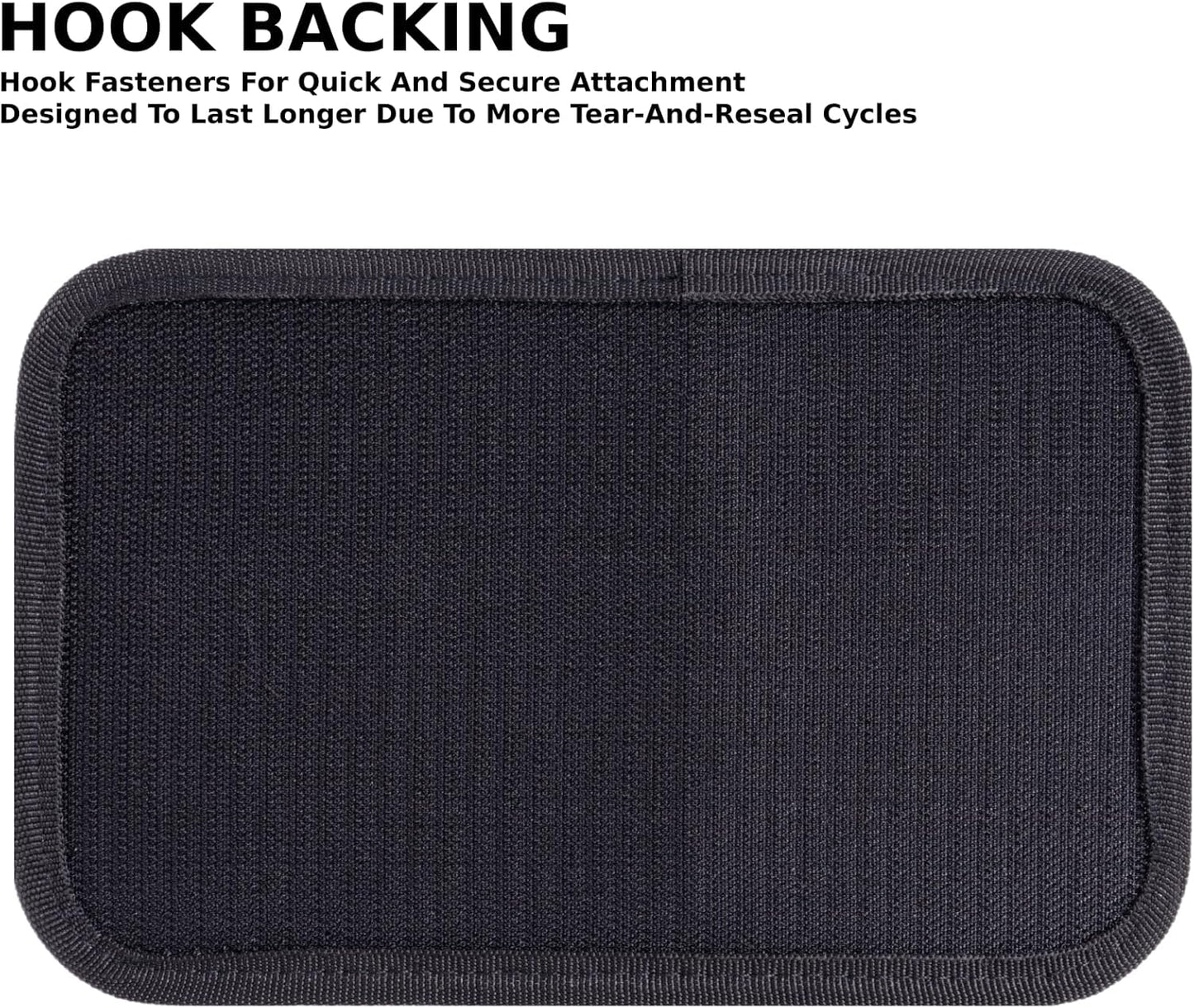 Tactical Bag Insert Panel Organizer - Modular Backpack Insert with Hook Fasteners | Small Admin Pouch for Travel