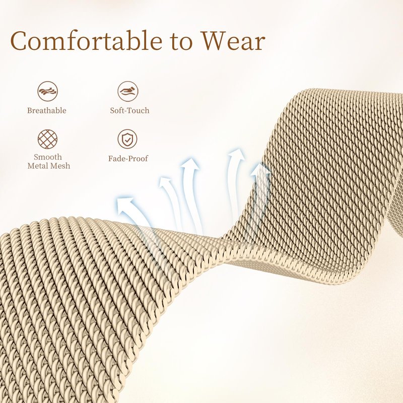 JKD Metal Bands Compatible for Fitbit Charge 6/5 Women Men, Adjustable Stainless Steel Mesh Strap Wristband Replacement Bands for Fitbit Charge 5/6 Fitness Tracker