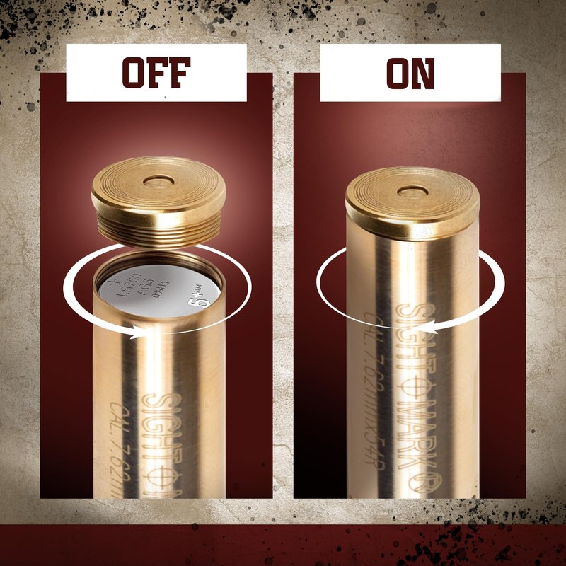 Sightmark 7.62x54R Boresight with Red Laser