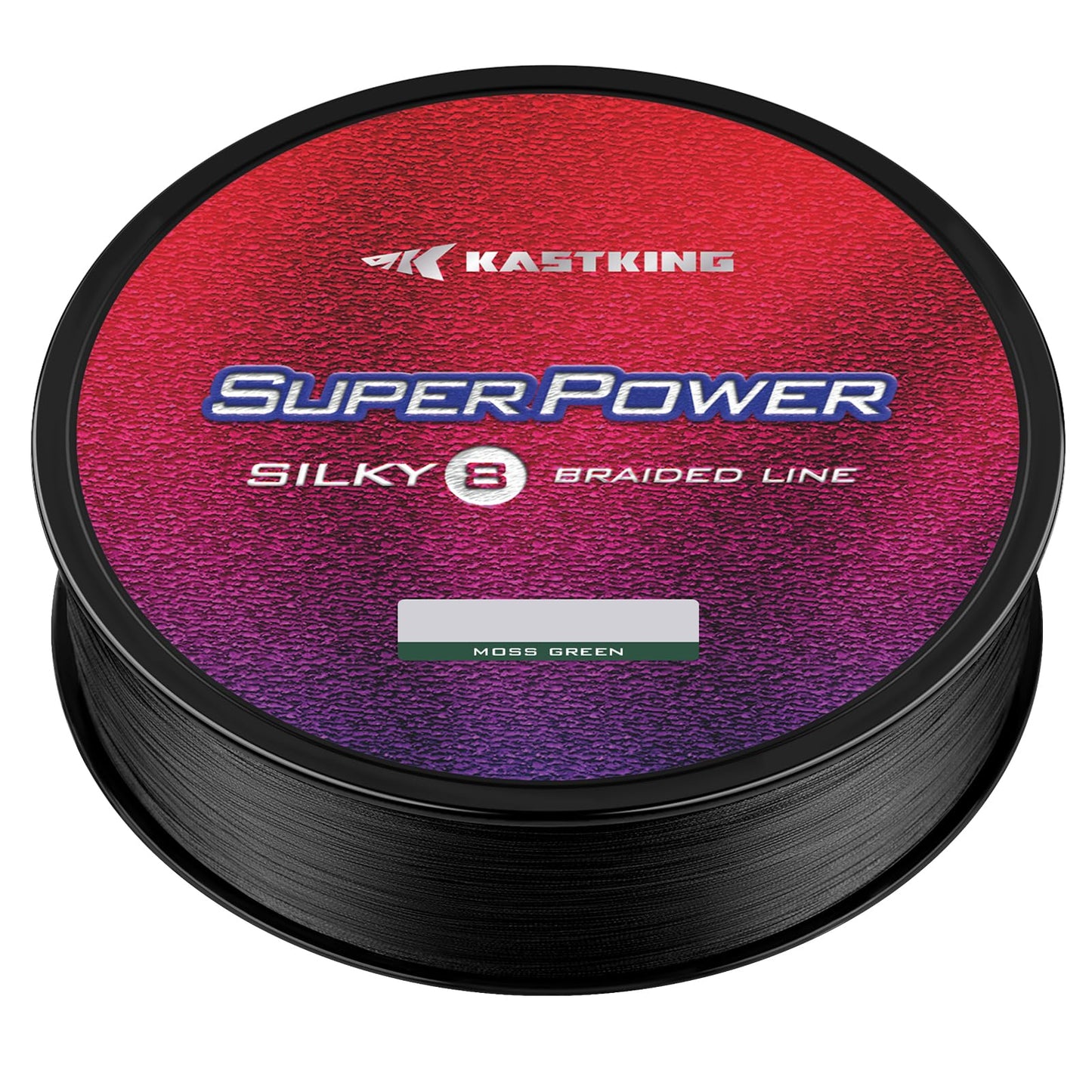 KastKing Superpower Silky8 Braided Fishing Line, Black, 8 Strands, 80LB, 150 Yds