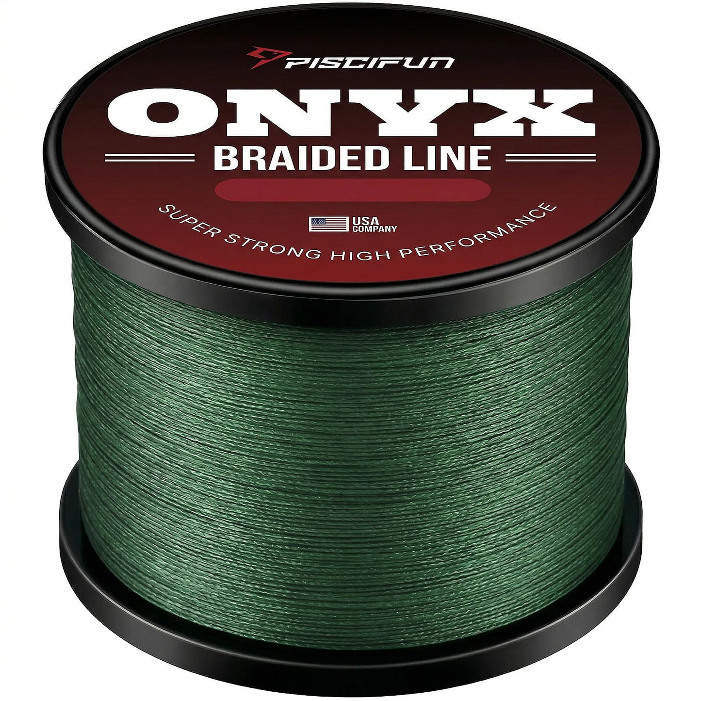 Piscifun Onyx Braided Fishing Line Advanced Superline Braid Lines 300Yd 25lb Green