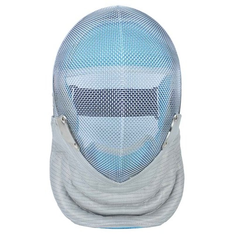 Sabre Fencing Mask - 350N Sabre Fencing Helmet with Removable Lining - CE Certified Protective Gear (Removable Lining, Large)
