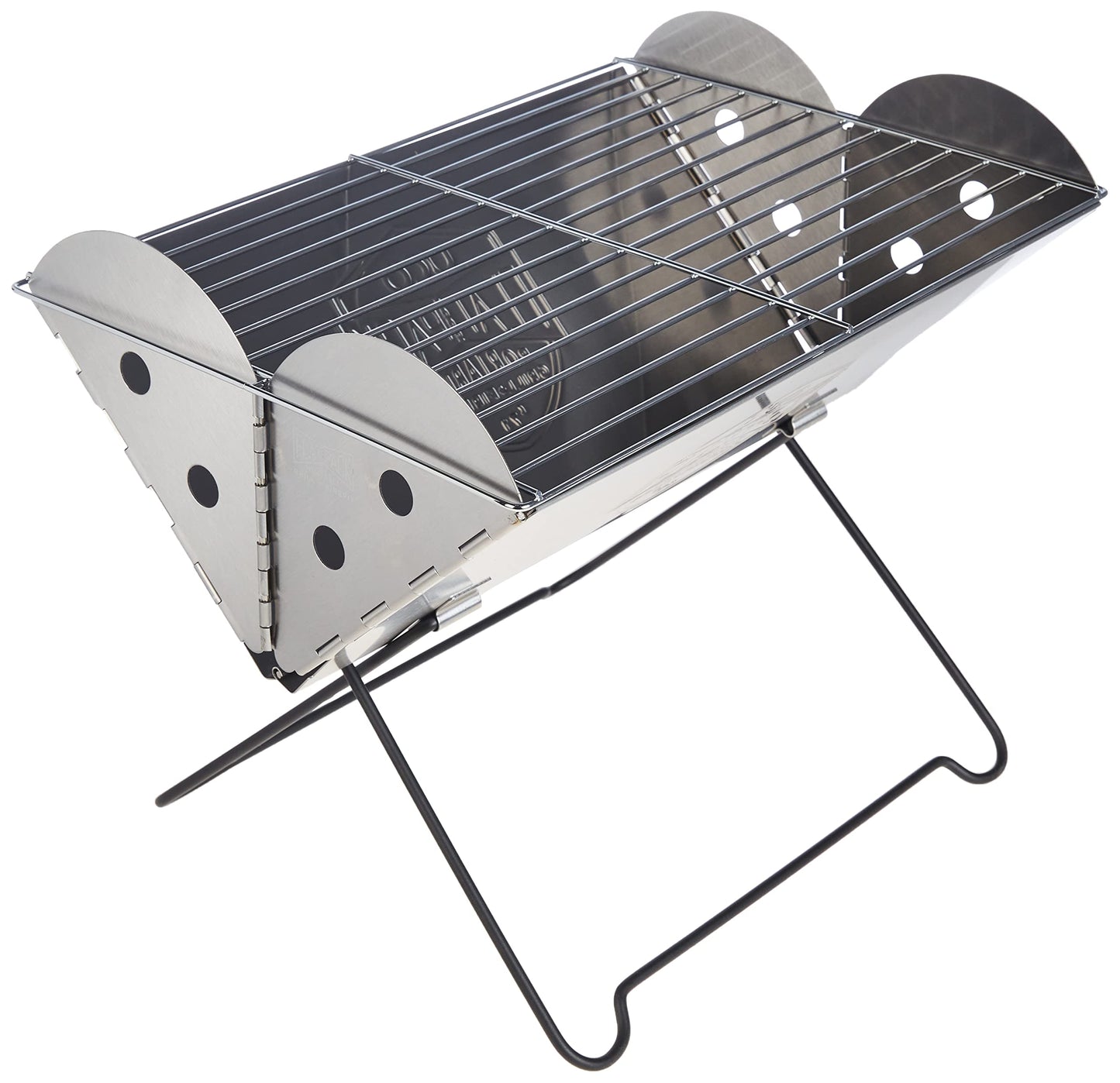 UCO Flatpack Mini Portable Stainless Steel Grill and Fire Pit