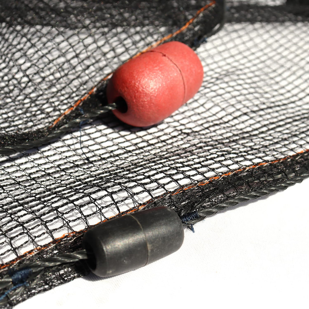 BasicGear Professional Seine Net 4' x 5' | Ultra Strong | Maximizes Catch | Ideal for Both Commercial and Recreational Fishing | Multiple