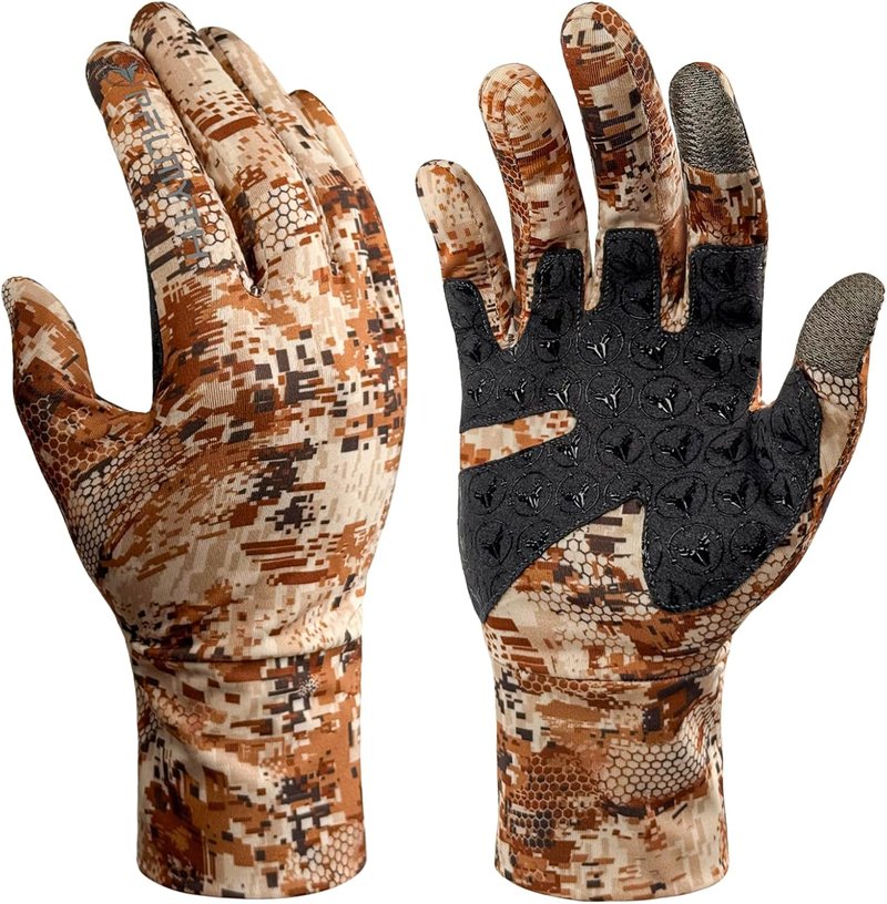 Palmyth Hunting Gloves - Lightweight Camo Outdoor Gloves for Men | Perfect for All Seasons