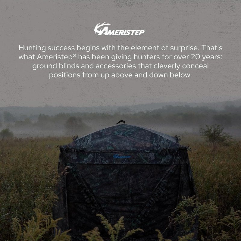 Ameristep Caretaker Hunting Blind - Durable, Weather-Resistant Design | Easy Setup for Outdoor Use
