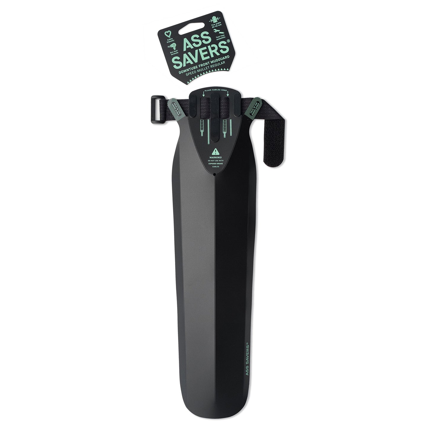 Ass Savers Speed Mullet Regular Clip-On Front Mudguard