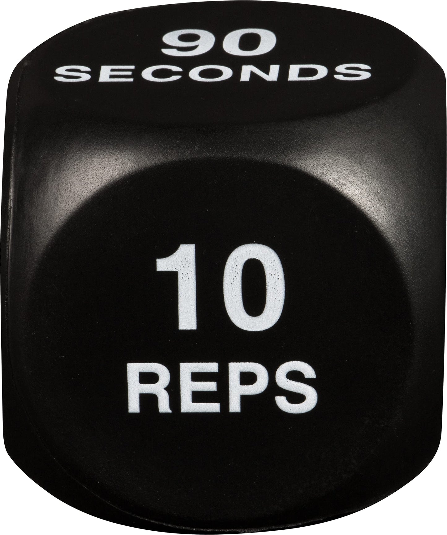 Exercise Dice - Fitness Workout Gear for Home Gym. PE Equipment and Accessories, Personal Trainer Work Out Game Supplies for Adults (White (Intermediate))