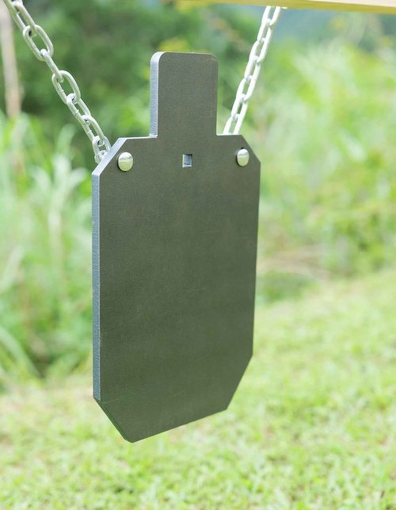 Steel Targets for Shooting, TOAAOT 1/2 Inch Thick Rifle Rated AR500 Metal Gong Silhouette Target for Precision Shooting