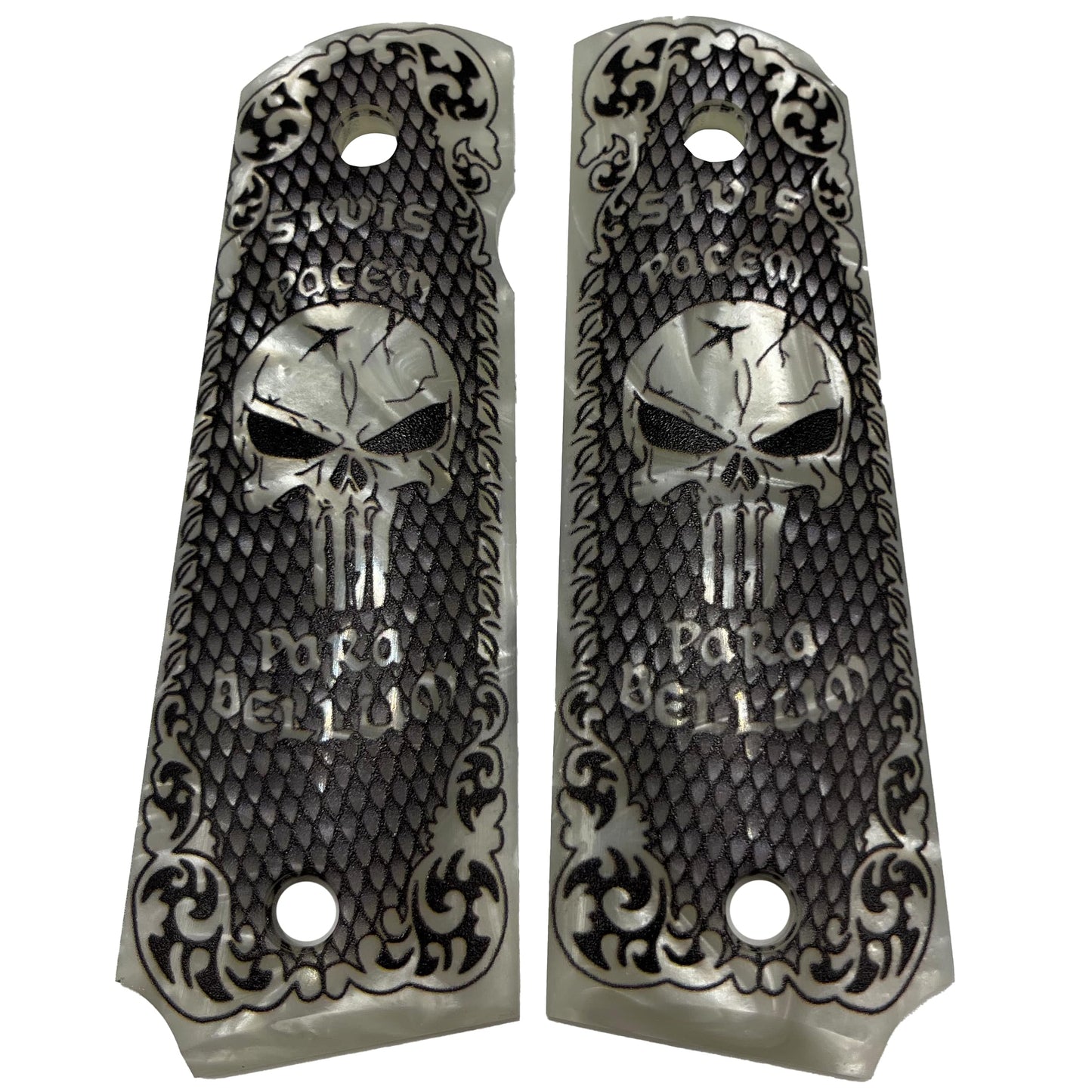 1911 Gun Grips Full Size COLT & Clones Mother of Pearl W/Screws Full Size Grips