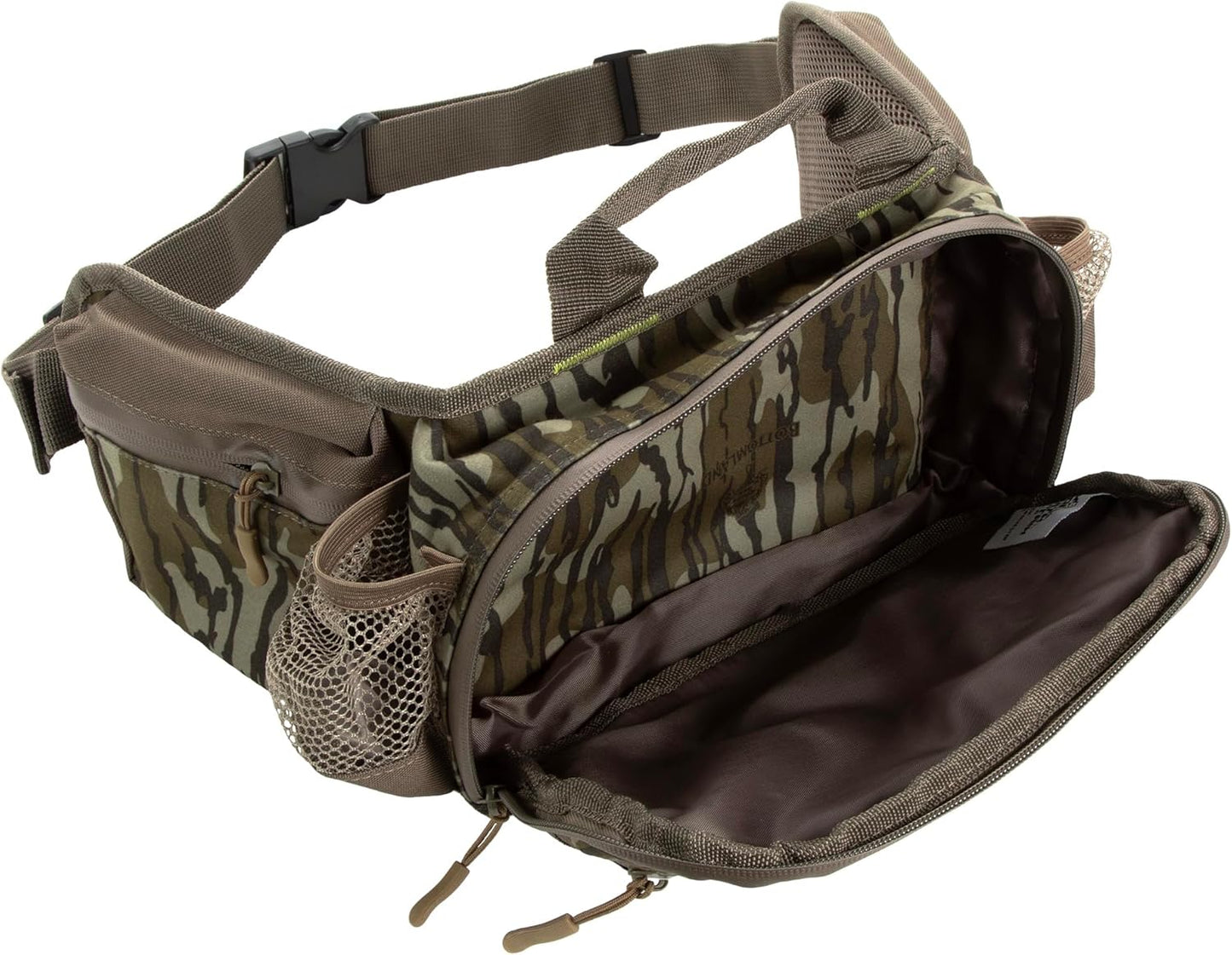 Camouflage Fanny Pack - Lightweight Waterproof Hunting Waist Pack | Mossy Oak Bottomland Design for Outdoor Adventures