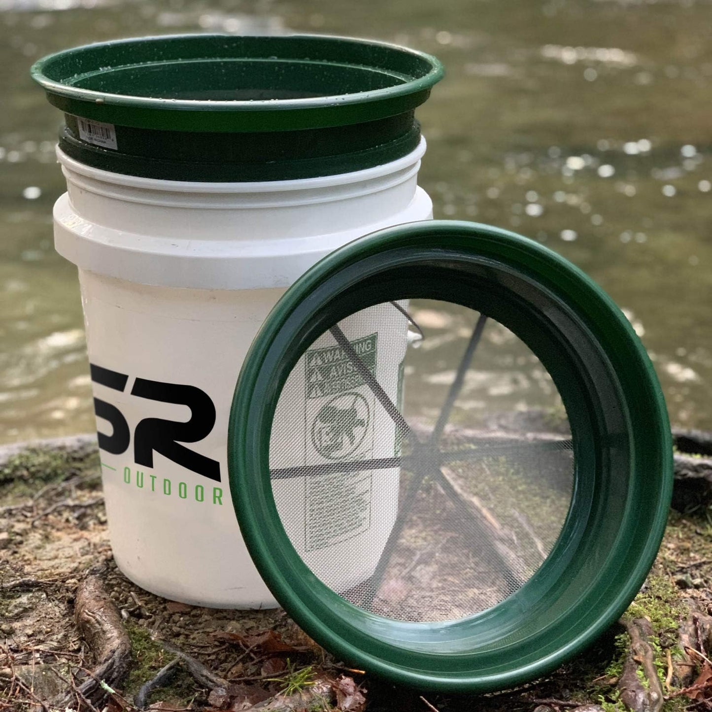 ASR Outdoor 19pc Ultimate Gold Panning Kit with Classifier Screens, Gold Pans, Rock Pick