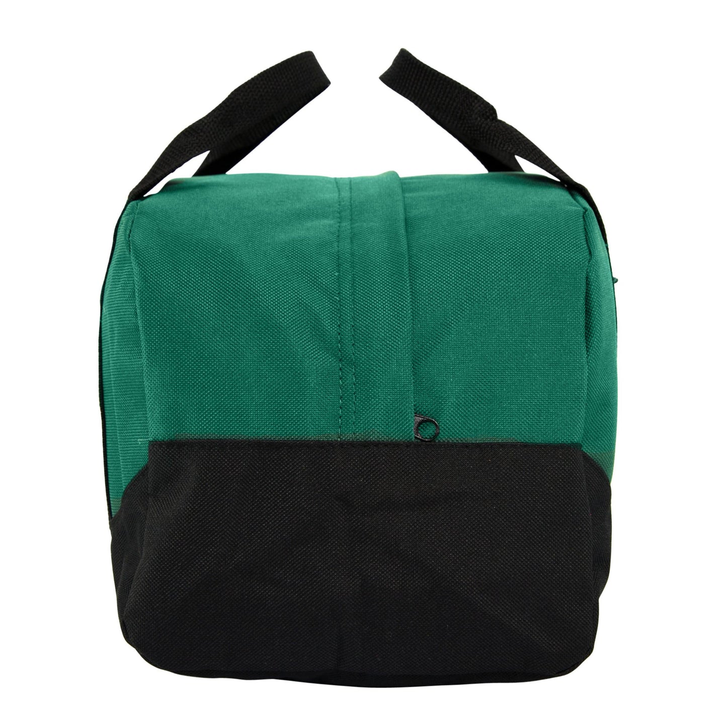 12" Mini Two Tone Duffle Bag (Dark Green)