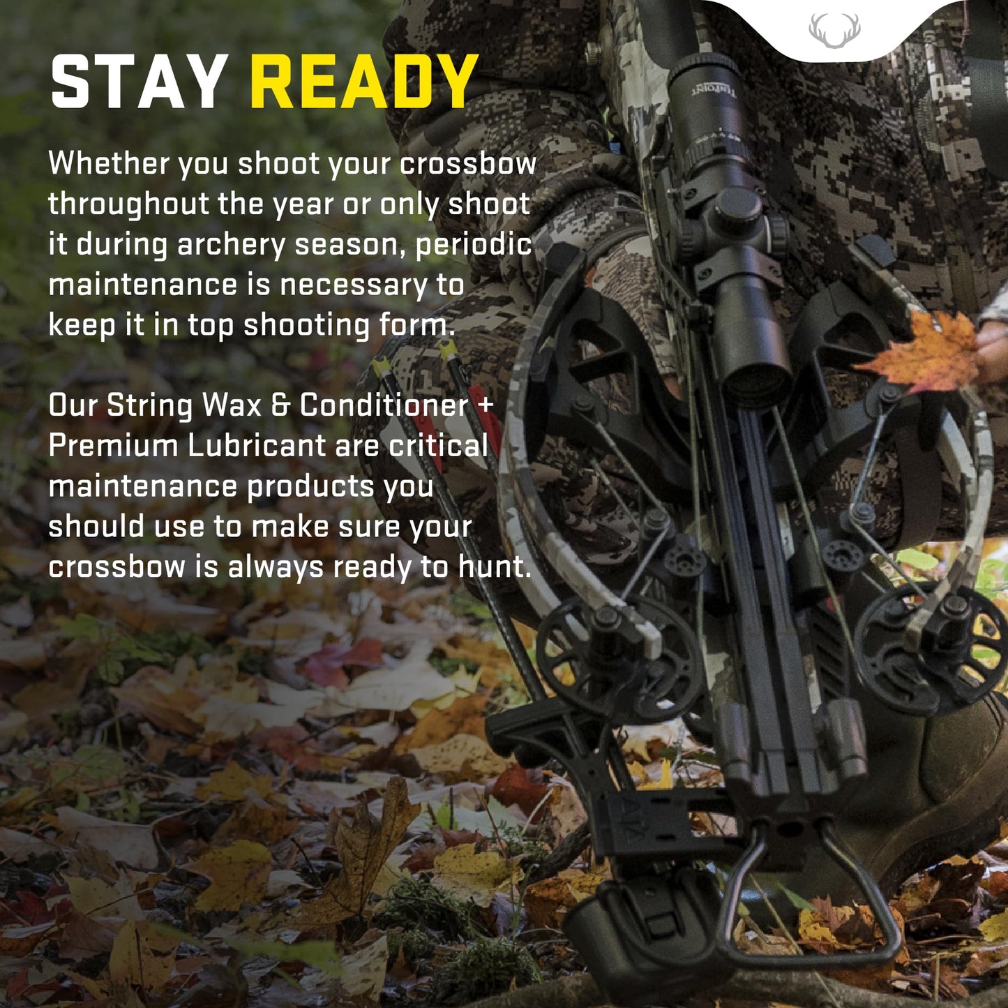 TenPoint Ready-to-Hunt Accessory Package - Includes Three Alpha-Blaze HPX Lighted Nocks, Three Nemesis Broadheads, Premium Grip Sling, String Wax & Conditioner + Premium Lubricant