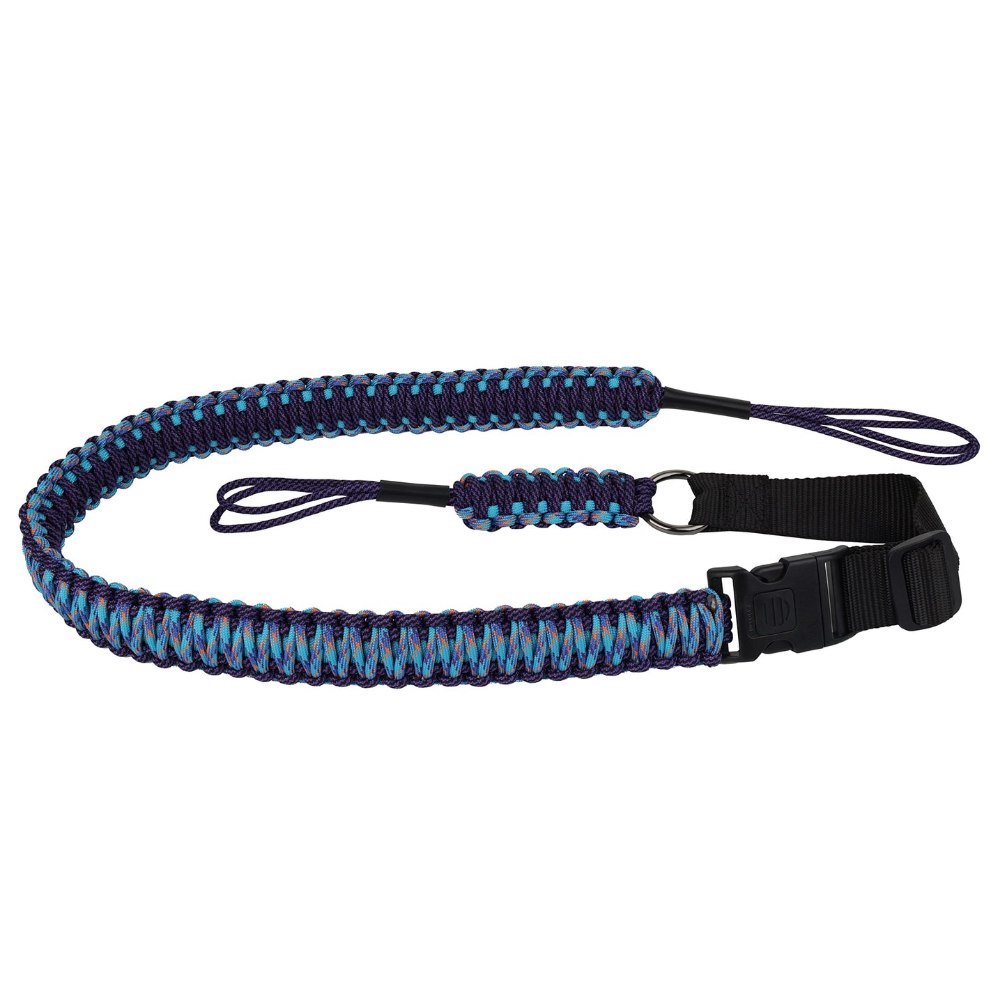 SUNYA Paracord Compound Bow Sling with V2 Upgraded Magnetic Connection System. Lightweight Hands Free Shoulder Carrying Sling for Bow Hunting, Field Archery and 3D (Atractaspis)