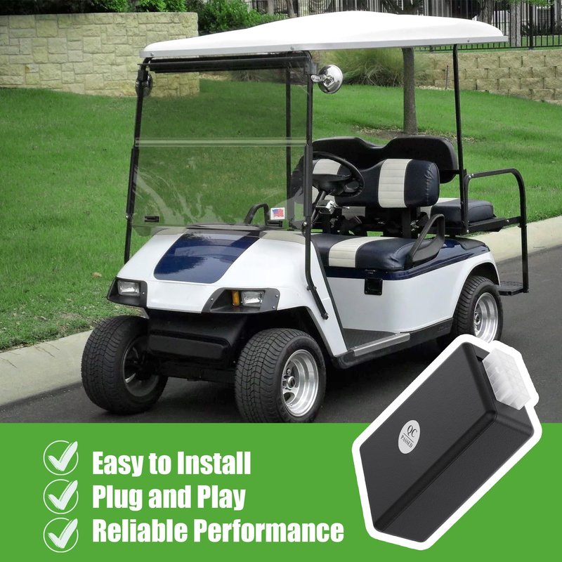 10L0L Golf Cart Control Box for Yamaha, EZGO TXT RXV and Club Car Precedent DS - Golf Cart Light Controller Relay Fixing Turn Signal Brake Light Failures