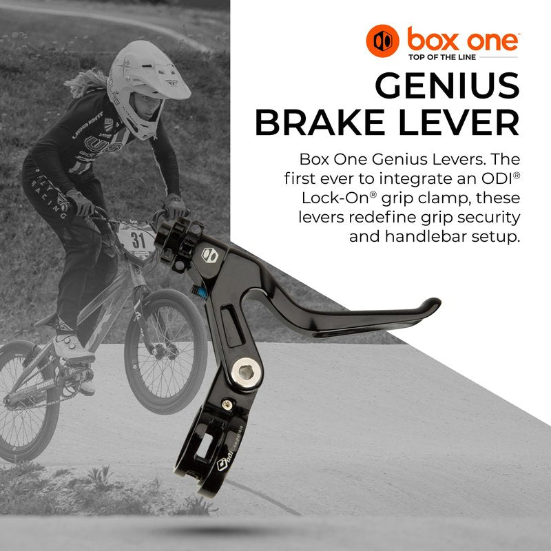 Cycle Group BX-BL130DIMN-BK Box Genius Short Reach Lever, Black