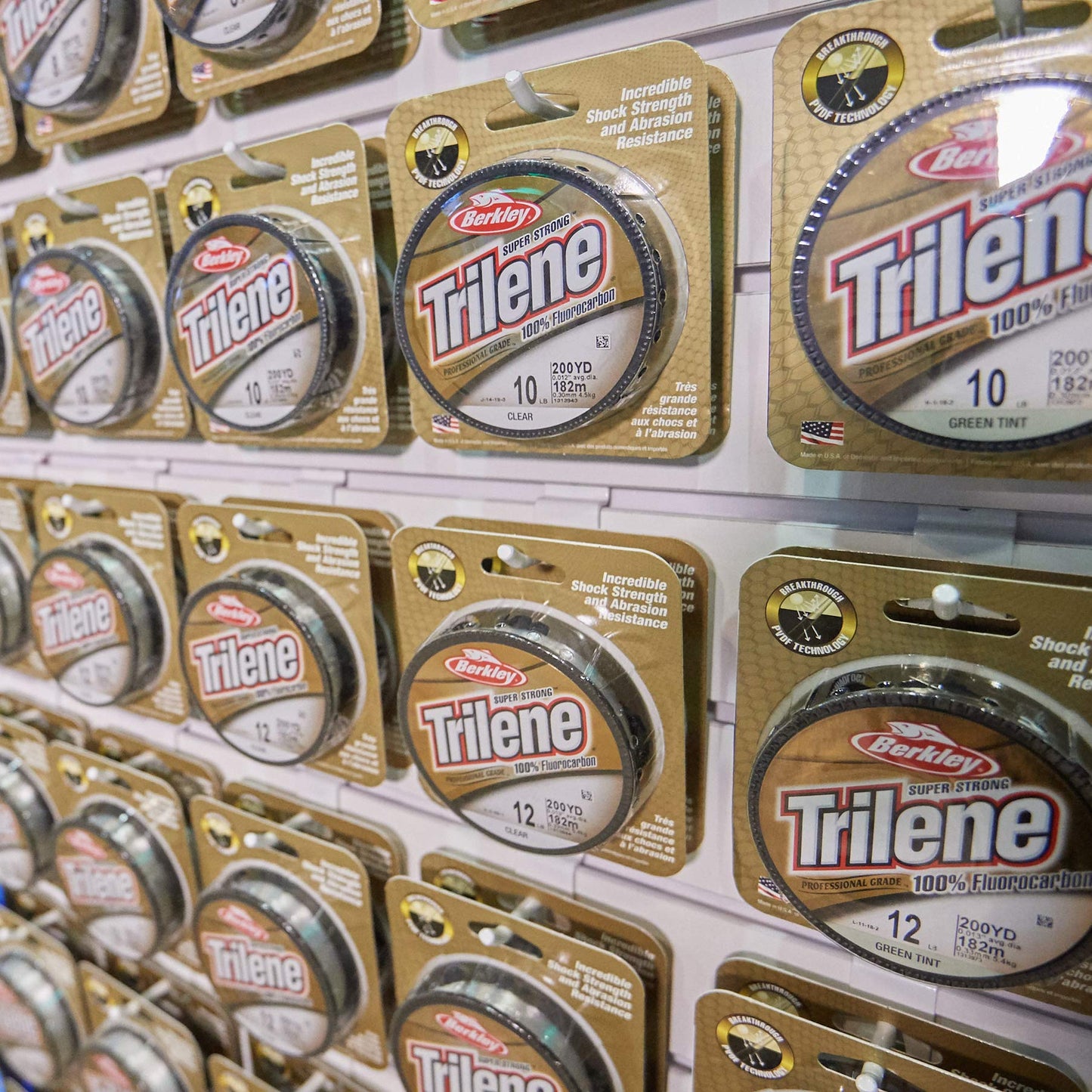 Berkley Trilene Fluorocarbon Professional Grade Filler Spool Fishing Line, Clear, 10 lb./200 yd.