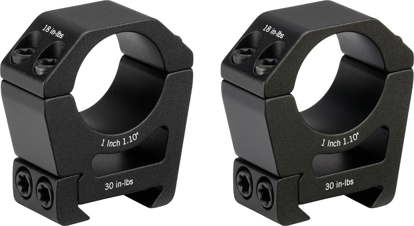 Vortex Sport Riflescope Rings (1" - High (1.1"))