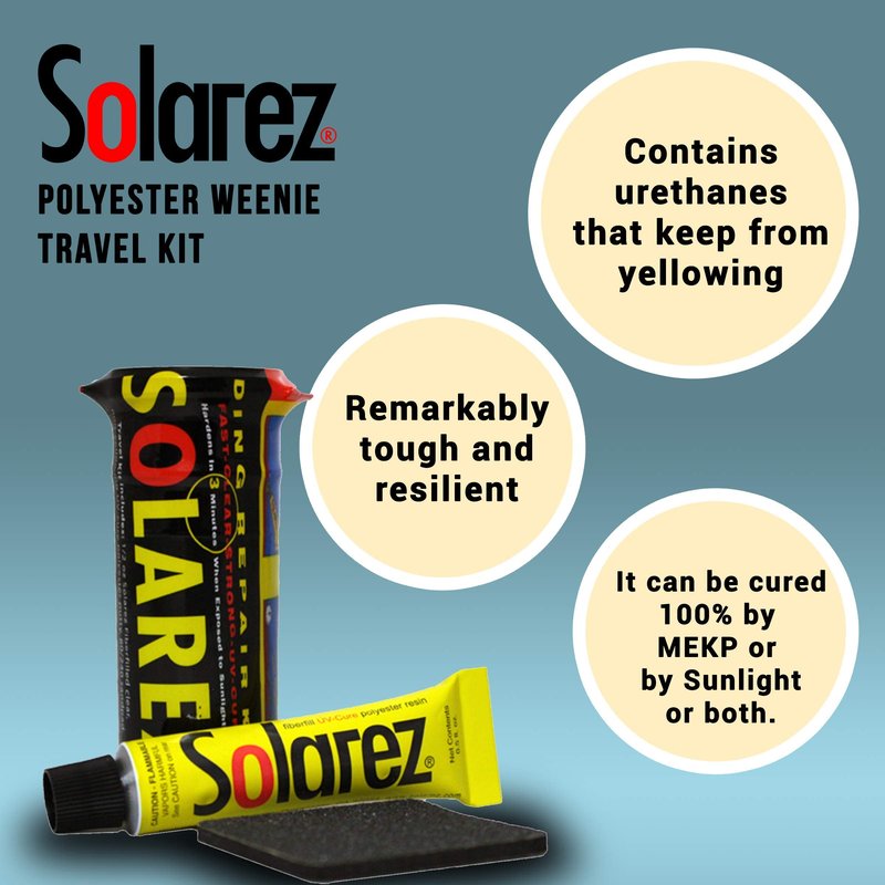 SOLAREZ Polyester Weenie Travel Kit