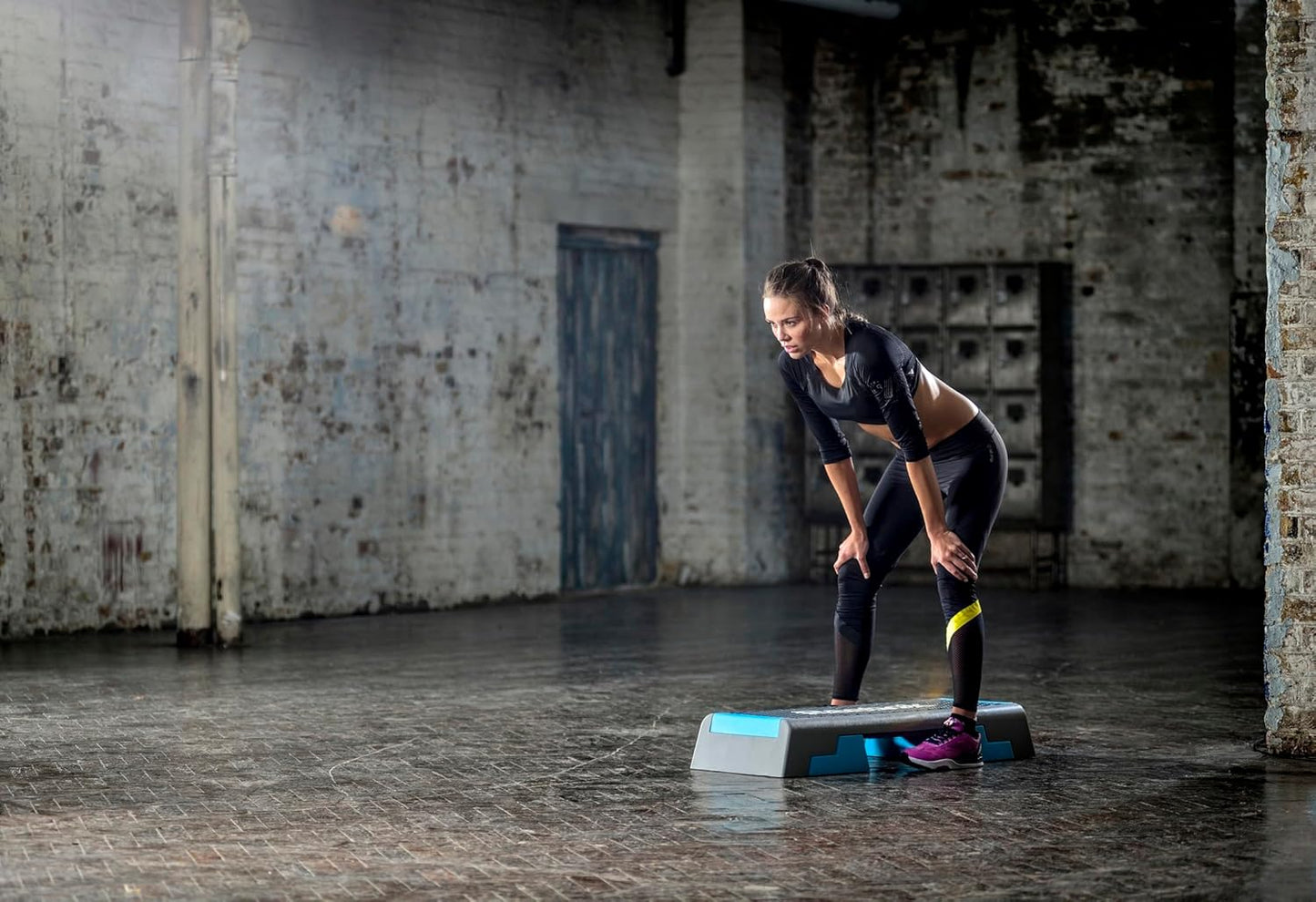 Reebok Adjustable Aerobic Step Platform - Multipurpose for HIIT & Strength Training | Ideal for Cardio Workouts