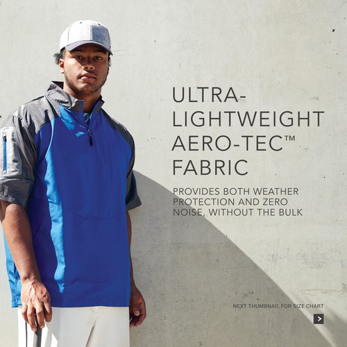 Holloway Sportswear Raider Short Sleeve Pullover XL Carbon Print/Navy