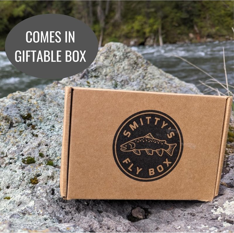 Smitty's Fly Box | Premium Trout Flies Assortment - Dry Flies, Nymphs & Streamers for Fishing