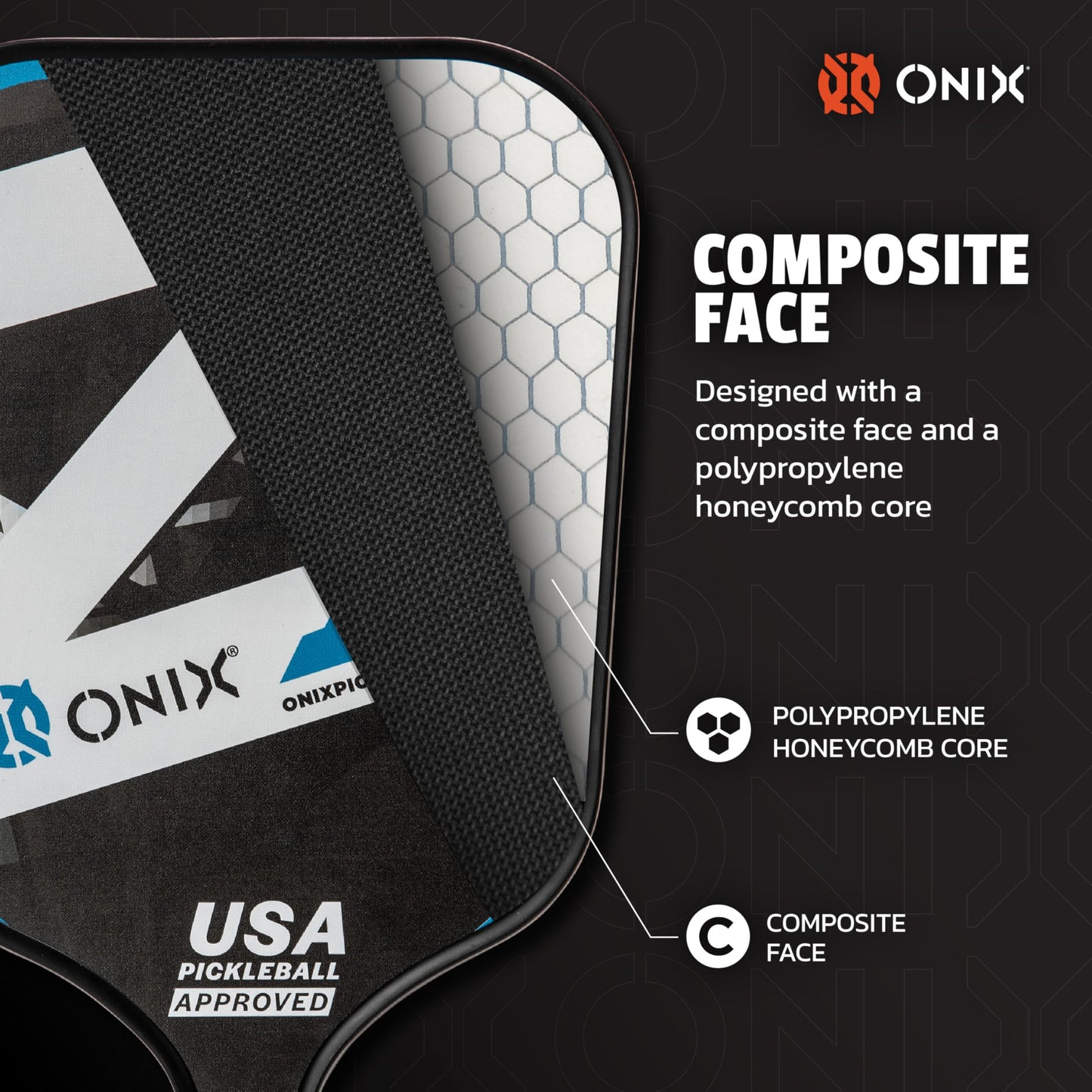 Onix Z1 Pickleball Starter Kit - Includes Two Z1 Composite Pickleball Paddles with Four Onix Fuse Balls in an Easy to Carry Case