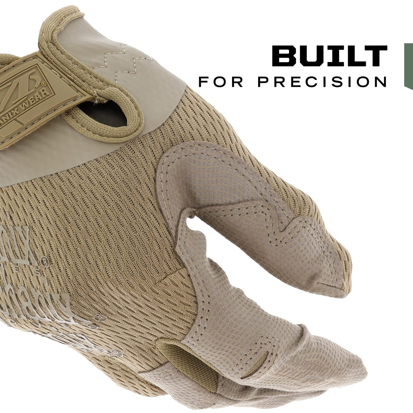 Mechanix Wear: Tactical Specialty 0.5mm High-Dexterity Work Gloves with Secure Fit and Precision Feel, Tactical Gloves for Airsoft, Paintball, Utility Use, Gloves for Men (Brown, Small)