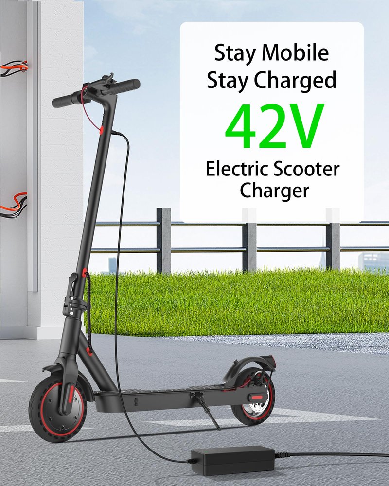 VHBW 42V Charger for MaxShot Electric Scooter – Compatible with MaxShot V1 Electric Scooter, Smart Battery Adapter Replacement Power Supply for MaxShot Scooter Charger