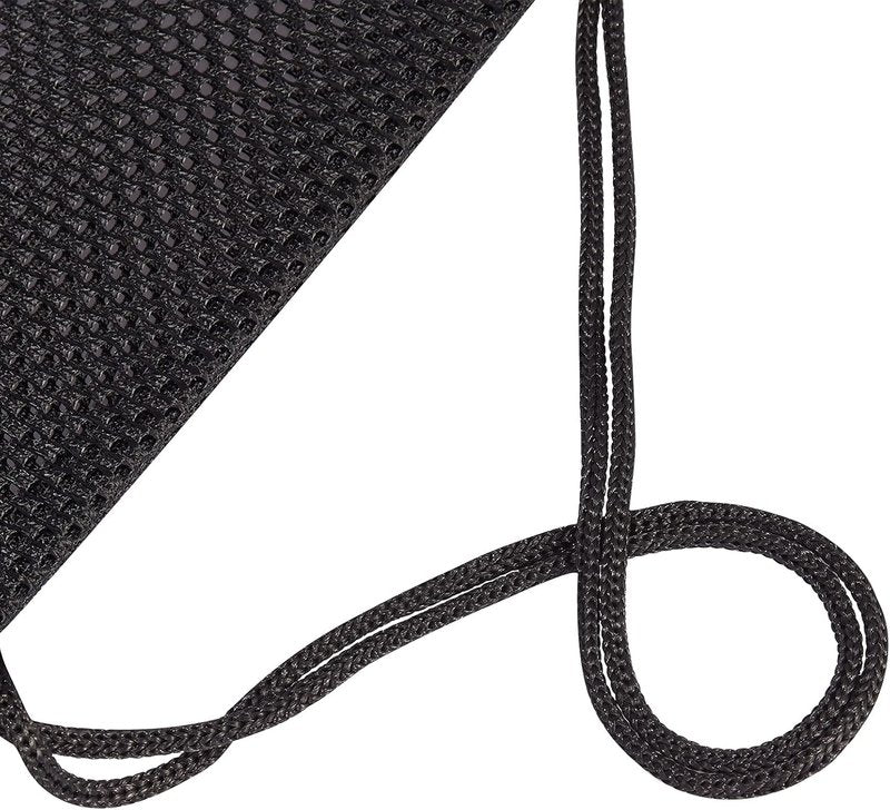 Mesh Drawstring Bag - 2-Pack for Gym, Laundry & Beach Finds | Versatile Mesh Storage Solution