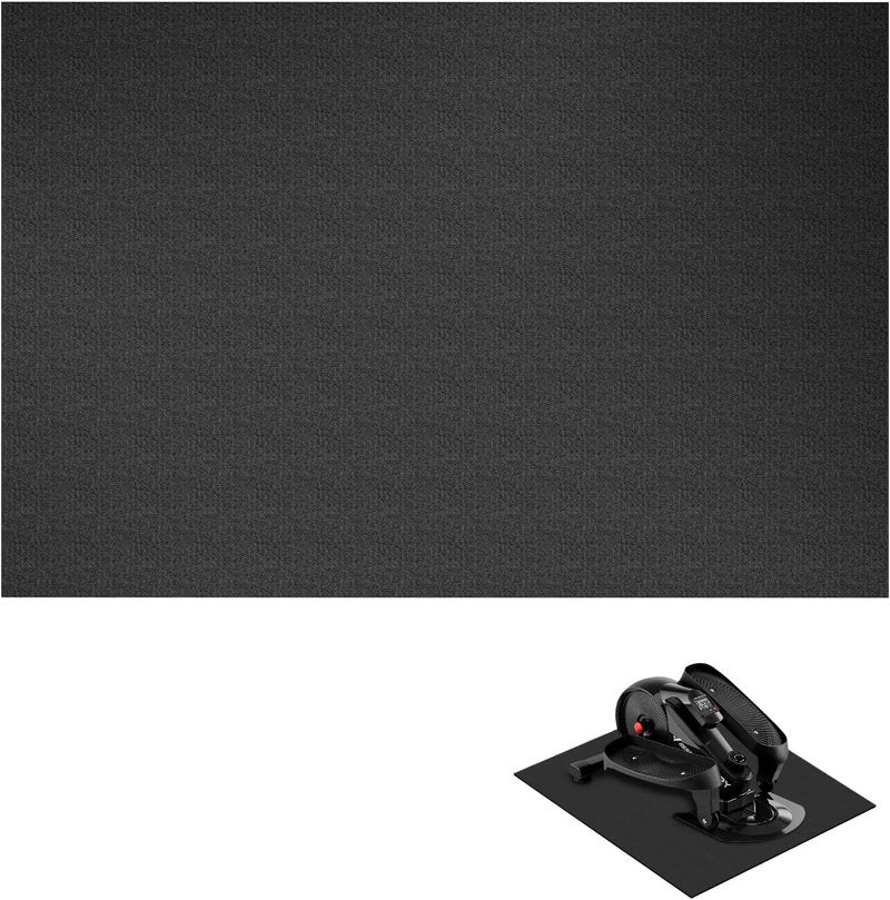 Non-Slip Elliptical Exercise Mat - Ideal for Under Desk Use | Durable & Comfortable Design for Seniors