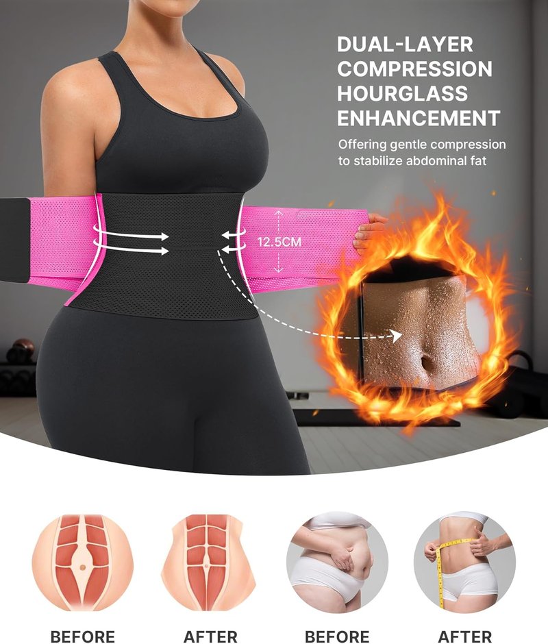 Waist Trainer for Women - Shapewear Corset for Tummy Control | Postpartum Body Shaper
