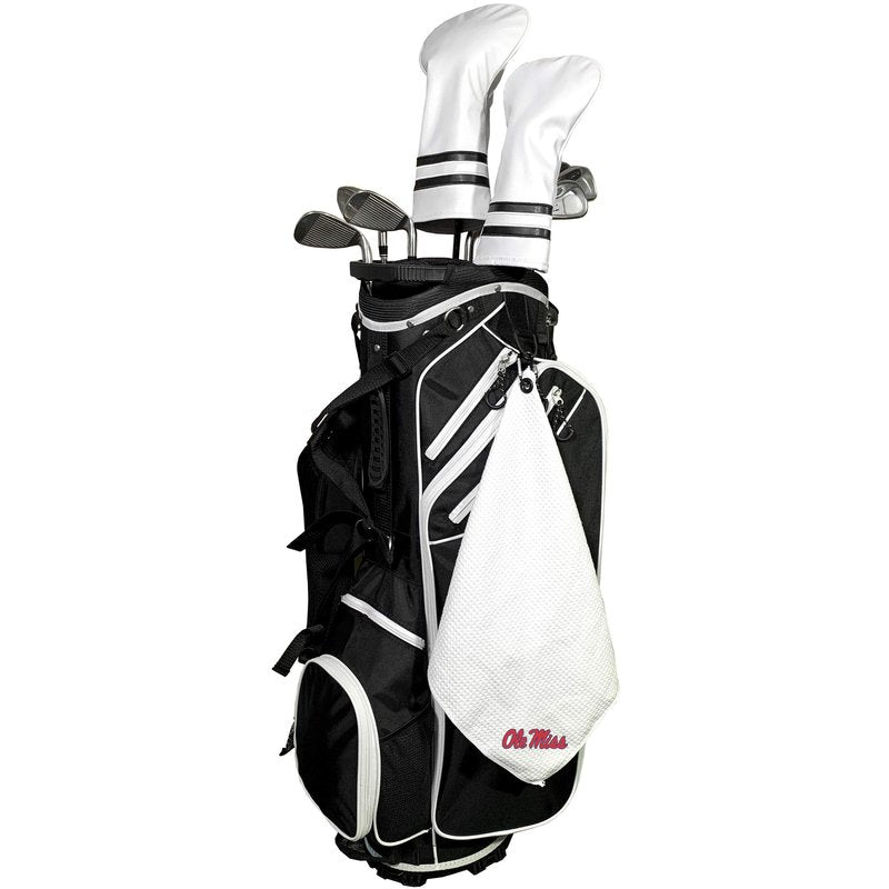 Team Golf NCAA Mississippi Old Miss Rebels Microfiber Golf Towel, 15x15 (Multicolor)