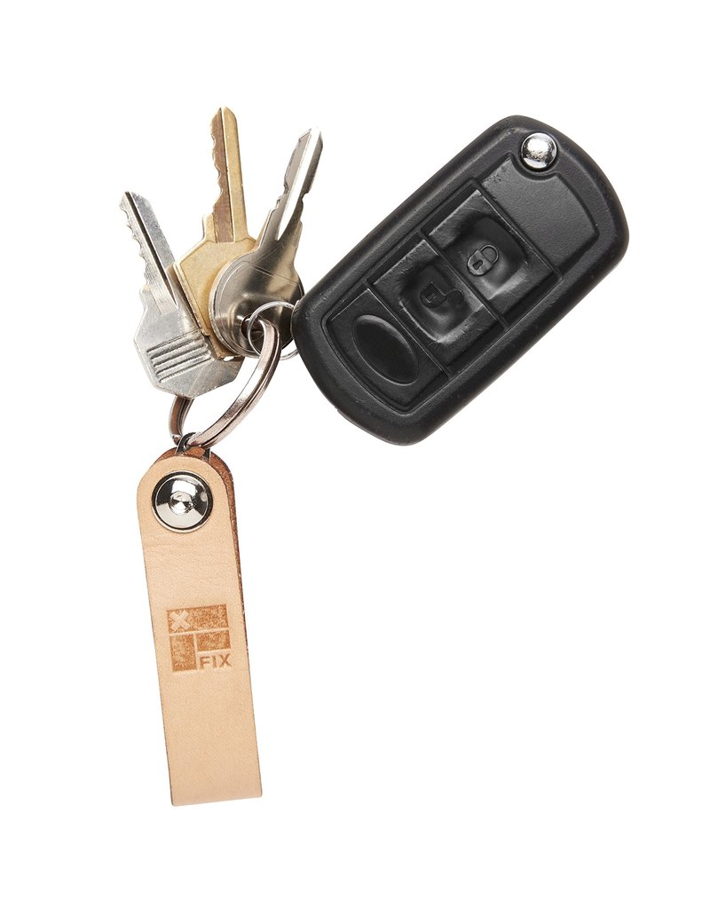 Fix Manufacturing Surf Cloak Keychain fin key leather combo tool with bottle opener