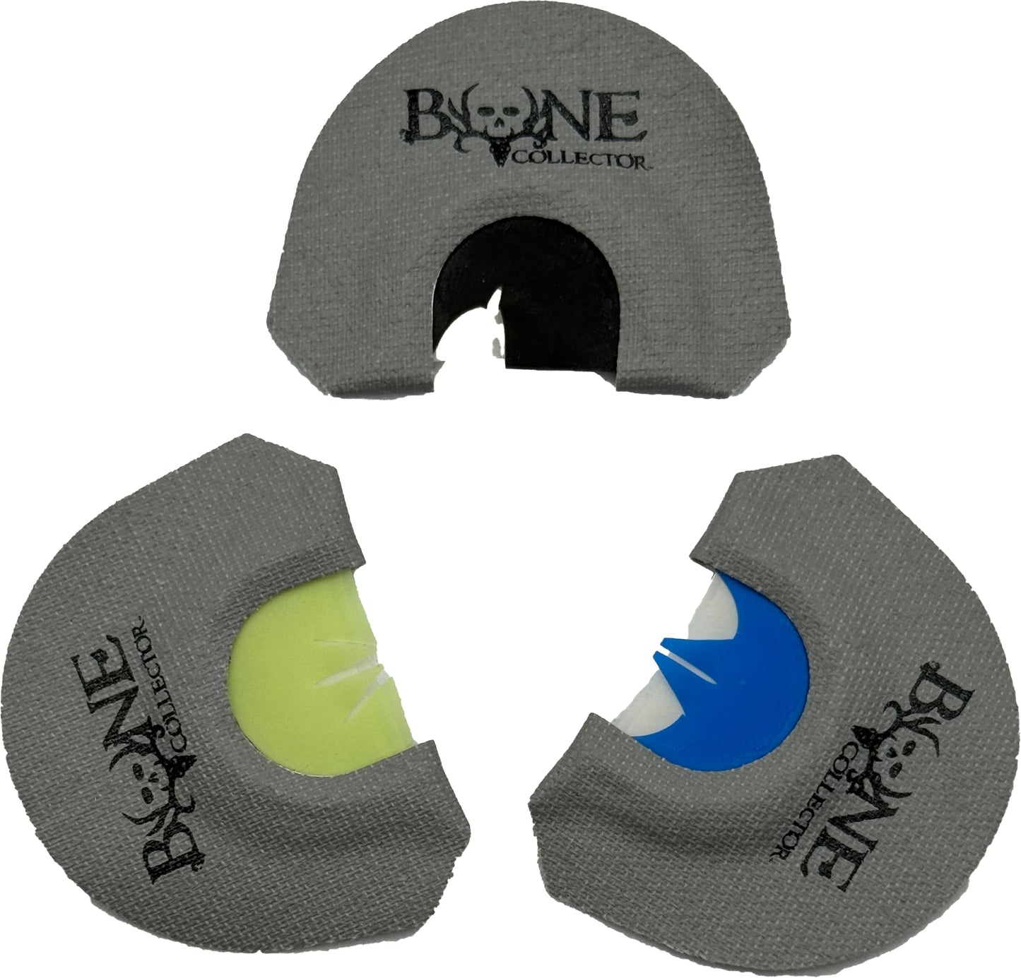 Bone Collector Turkey Talkin' 3-Pack Game Calls for Versatile and Powerful Turkey Calling - Elevate Your Turkey Hunting Gear with Premium Mouth Calls