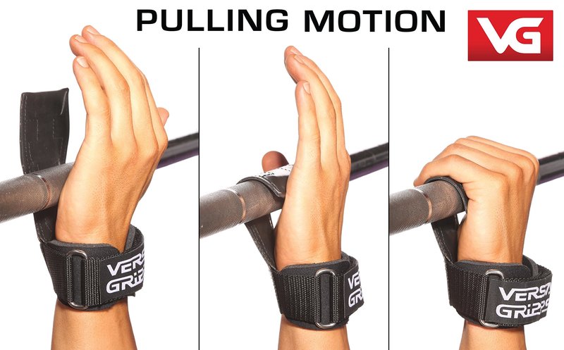 Versa Gripps Pro, Made in USA, Wrist Straps for Weightlifting Alternative, Best Training Accessory, XS, Mint