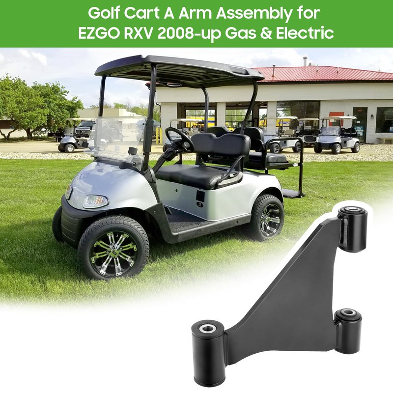 10L0L Golf Cart A Arm Assembly for EZGO RXV 2008-up Gas & Electric Vehicles, OEM# 608089 604654 601340 602085