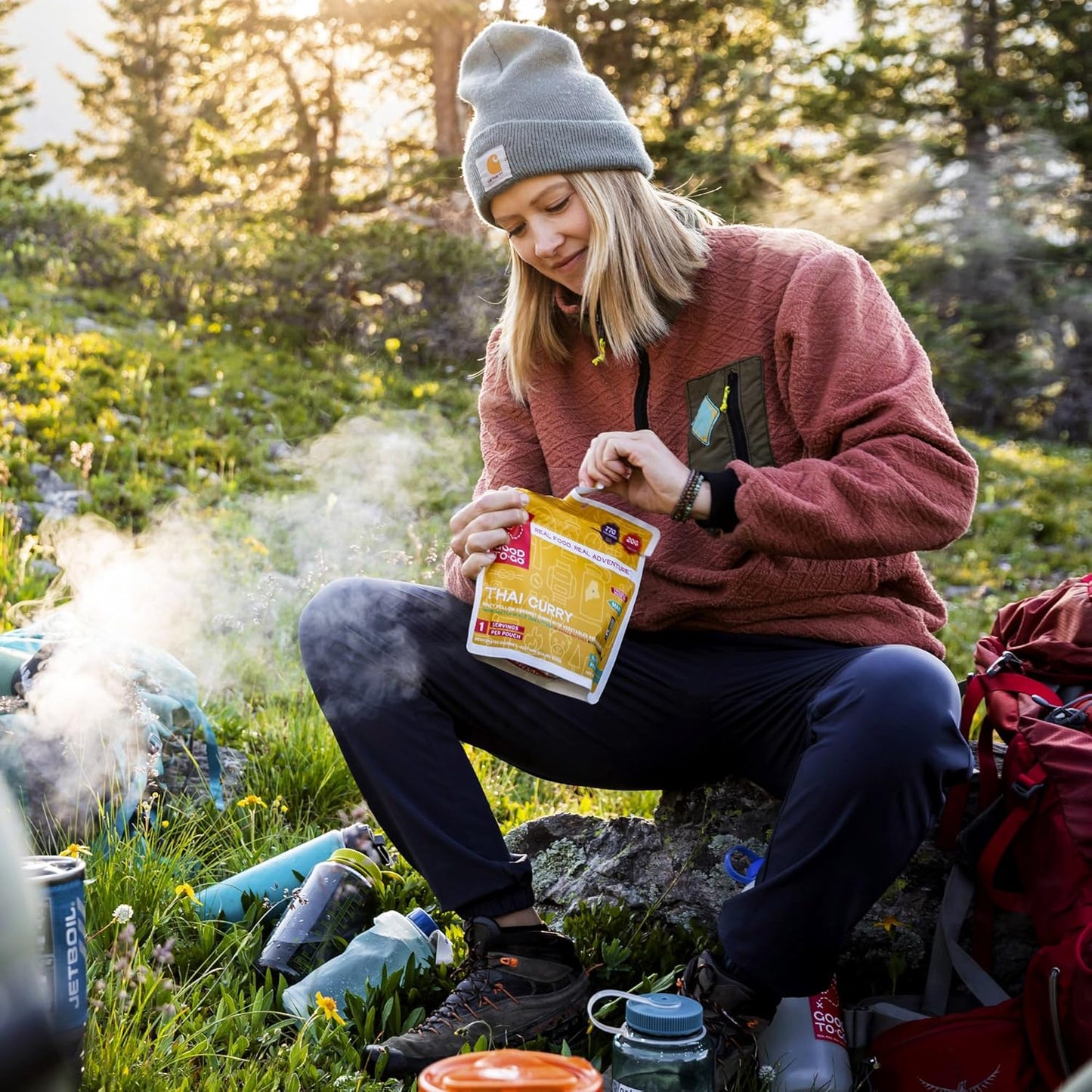 GOOD TO-GO Food Kit Assortments - Dehydrated Camping & Backpacking Meals | Just Add Water, Gourmet Taste