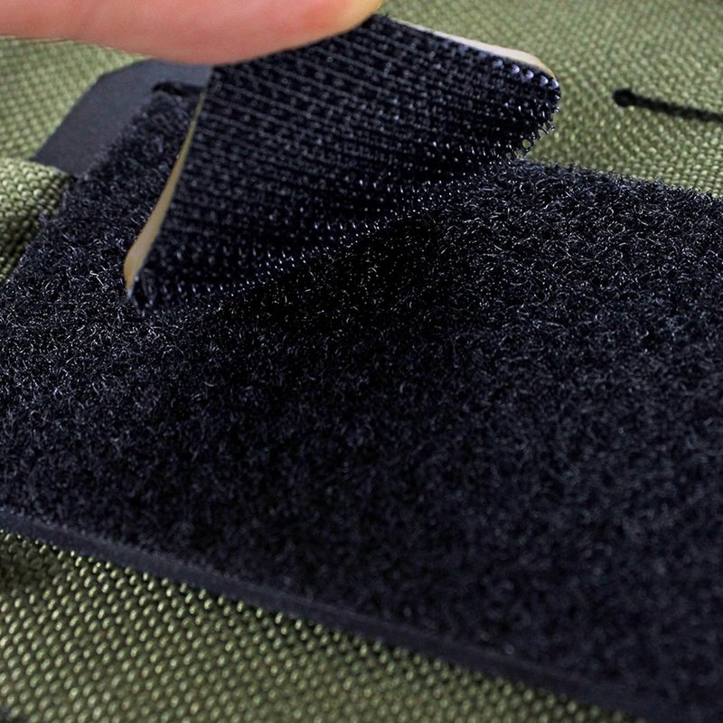 Patch Board Molle Patches Panel - 2 Pack Rigid Hook and Loop Display Holder for Tactical Backpacks