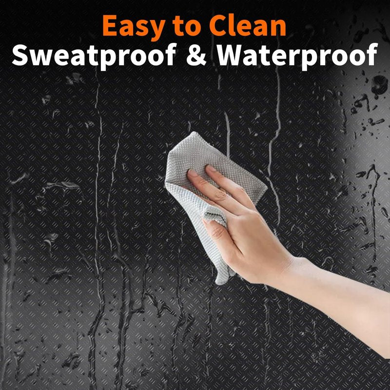 Double-Sided Non-Slip Workout Mat - 23.6" x 17" for Elliptical Machines | Stability & Floor Protection