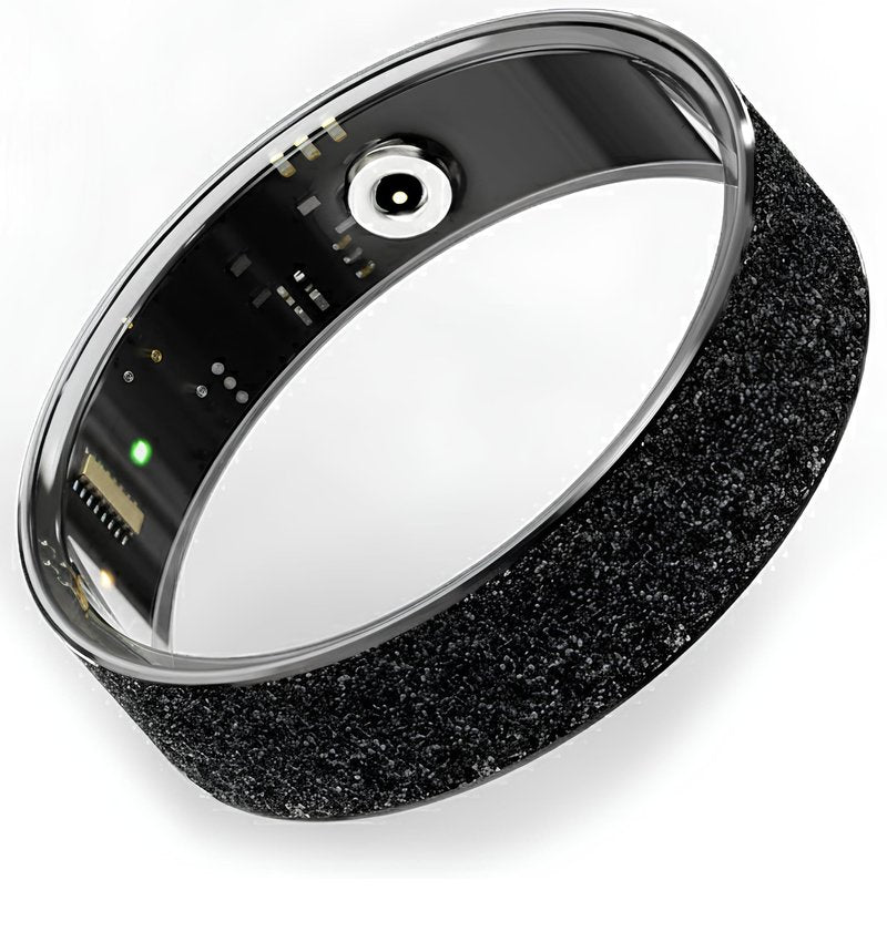 KLSD Smart Ring for Women Size 9 Ø 18.9mm – Bluetooth Fitness Tracker Ring with Sleep Tracker, Heart Rate Monitor, SpO2, Activity & Stress Tracking – Smart Ring Health Tracker for Women