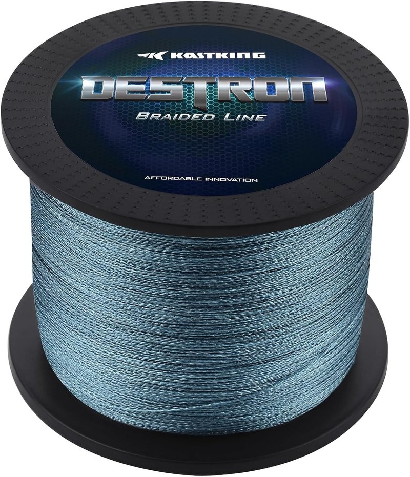 KastKing Destron Braided Fishing Line - Ultra-Thin, Abrasion Resistant, Improved Knot Strength | 75% Thinner Than Mono