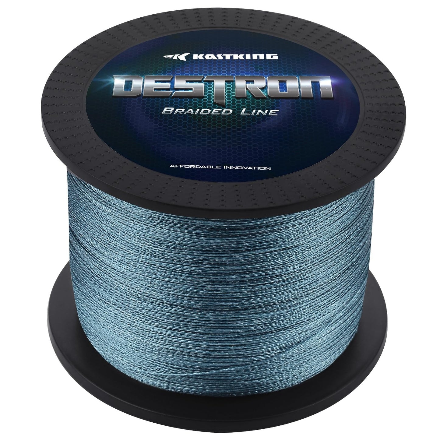 KastKing Destron Braided Fishing Line, Gray, 4 Stands, 20LB, 150Yds