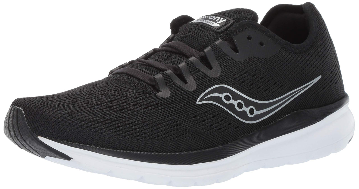 Saucony Women's Versafoam Flare Running Shoe, Black, 7 Medium US