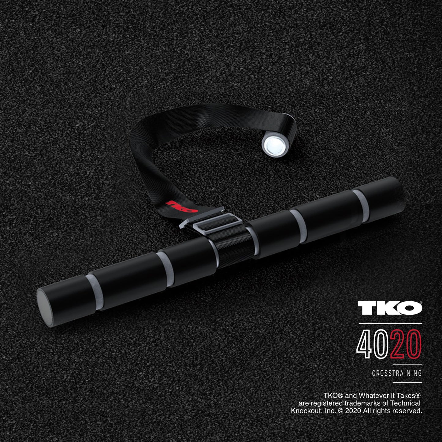 TKO Sit Up Bar - Travel-Friendly Sit Up Assist Bar - Fits Most Standard Doors - Compact Design and Easy Installation - Sit Up Exercise Equipment to Tone and Tighten Abdominals