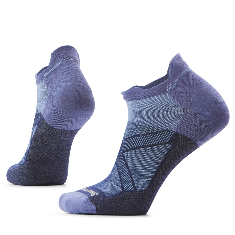 Smartwool, Men's, Bike Zero Cushion Low Ankle Socks, Nightfall Blue, Large
